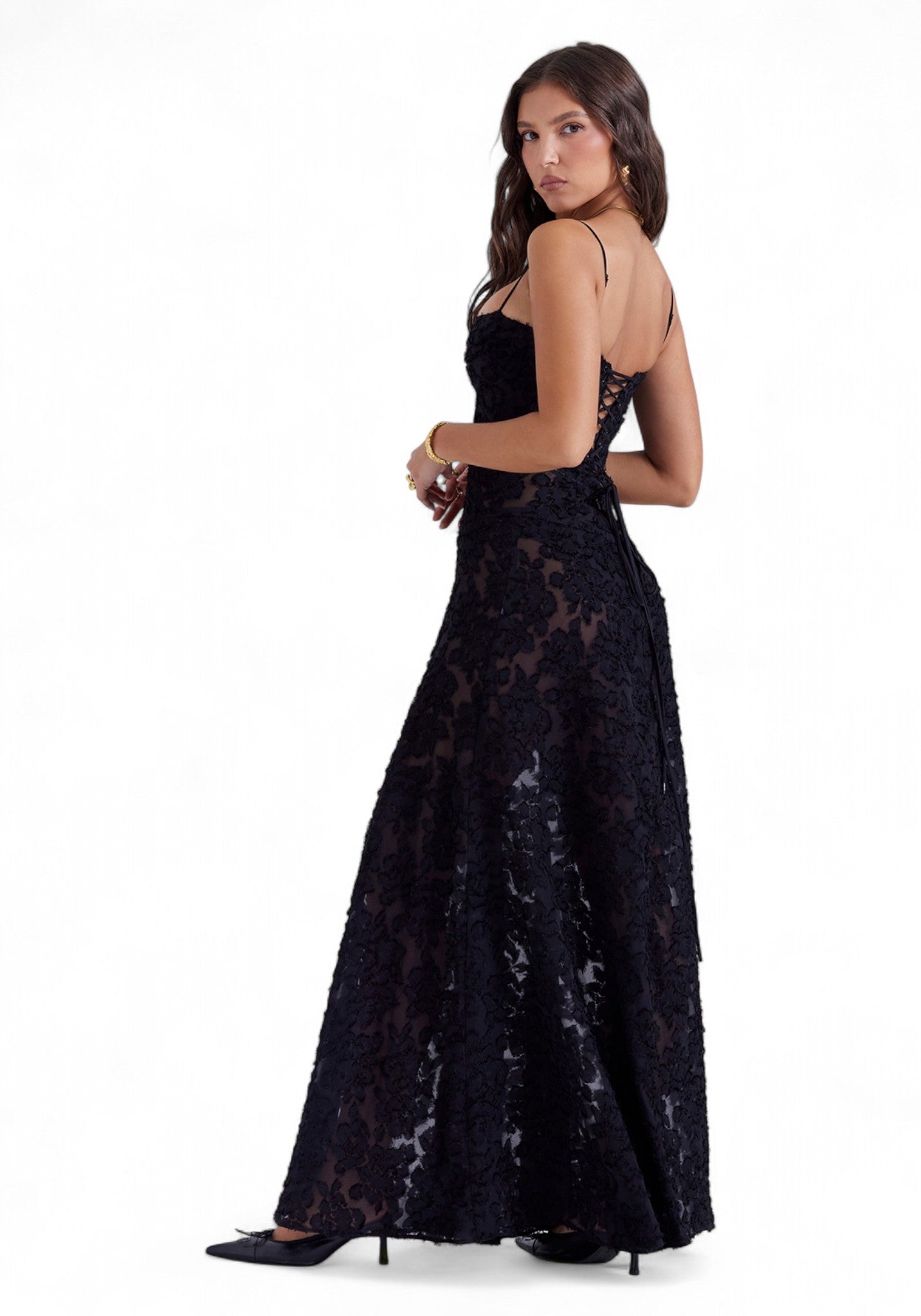 Amethyst Black Dress